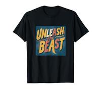 Logotipo Colorido del discurso de Unleash The Beast Camiseta