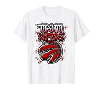 Logotipo con aerógrafo de los Toronto Raptors de la NBA Camiseta