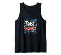 Logotipo Cool To be Honest Camiseta sin Mangas