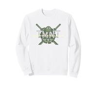 Logotipo de acción de TMNT Heroes in a Half Shell Muated Turtles 80s Sudadera