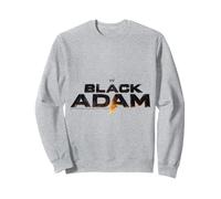 Logotipo de Adam Lightning negro de DC Comics Sudadera