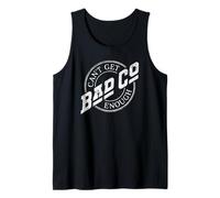 Logotipo de Bad Company Can't Get Enough Circle Camiseta sin Mangas
