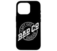 Logotipo de Bad Company Can't Get Enough Circle Carcasa para iPhone 16 Pro