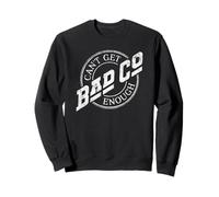 Logotipo de Bad Company Can't Get Enough Circle Sudadera