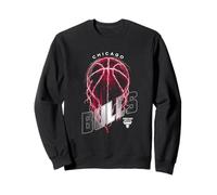 Logotipo de Baloncesto NBA Chicago Bulls Lightning Bolt Sudadera