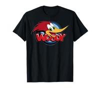 Logotipo de cara grande de Woody Woodpecker Camiseta