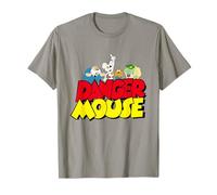 Logotipo de Danger Mouse con personajes Camiseta