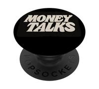 Logotipo de discurso de Amazing Money Talks PopSockets PopGrip Adhesivo