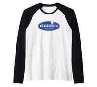 Logotipo de Disney Pixar Ratatouille Movie Camiseta Manga Raglan