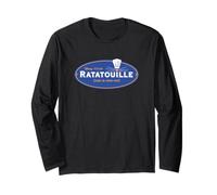 Logotipo de Disney Pixar Ratatouille Movie Manga Larga