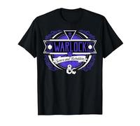 Logotipo de Dungeons & Dragons Warlock Sworn and Beholden Camiseta, Hombre, Negro, 3XL