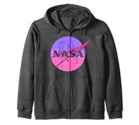 Logotipo de exploración Espacial en Colores Pastel de la NASA Artemis II Sudadera con Capucha