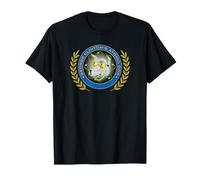Logotipo de George Clinton Atomic Dog Crest Camiseta
