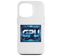 Logotipo de GPU Blue Tech Carcasa para iPhone 13 Pro