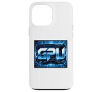 Logotipo de GPU Blue Tech Carcasa para iPhone 13 Pro MAX