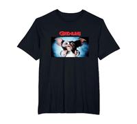 Logotipo de Gremlins Mogwai PAPL202 Camiseta, Hombre Tallas Grandes, Negro, 2X Alto