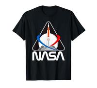 Logotipo de Gusano Retro de la NASA Artemis 1 Parche SLS Rocket Moon Mission Camiseta