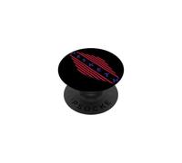 Logotipo de Hesketh Racing, campeón del Mundo, con Rayas limpias y Retro PopSockets PopGrip Adhesivo