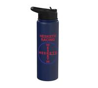 Logotipo de Hesketh Racing, equipo campeón del mundo, clásico, limpio y retro Stainless Steel Insulated Water Bottle