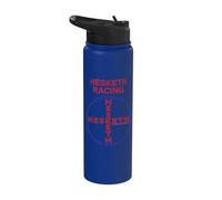 Logotipo de Hesketh Racing, equipo campeón del mundo, clásico, limpio y retro Stainless Steel Insulated Water Bottle