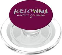 Logotipo de Kelowna Columbia Británica Canadá - Kelowna Canadá PopSockets PopGrip para MagSafe