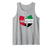 Logotipo de la Bandera de los Emiratos Árabes Unidos Wu-Tang Clan Camiseta sin Mangas