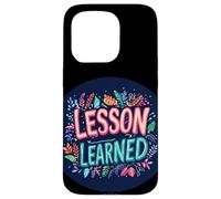 Logotipo de la lección aprendida Carcasa para iPhone 15 Pro
