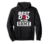 Logotipo de la NBA Best Dad In The Game Bulls para el Día del Padre Sudadera con Capucha