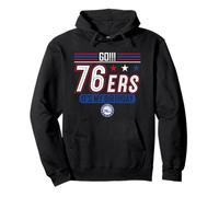 Logotipo de la NBA Birthday Go 76ers Es ist Mein Geburtstag Sudadera con Capucha