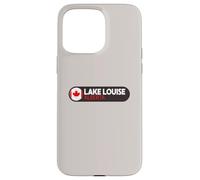 Logotipo de Lake Louise Emblema - Lake Louise Alberta Canadá Carcasa para iPhone 15 Pro MAX