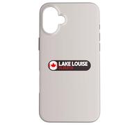 Logotipo de Lake Louise Emblema - Lake Louise Alberta Canadá Carcasa para iPhone 16 Plus