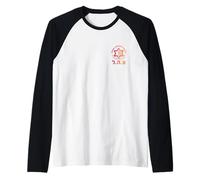 Logotipo de las Fuerzas de Defensa de Israel de Israel - Símbolo judío hebreo de Tzahal Camiseta Manga Raglan