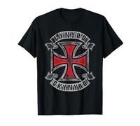 Logotipo de Lynyrd Skynyrd Nation Vintage de los 70, Biker Rock Classic Camiseta