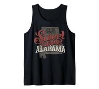 Logotipo de Lynyrd Skynyrd Sweet Home Alabama Classic Rock Vintage Camiseta sin Mangas