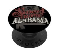 Logotipo de Lynyrd Skynyrd Sweet Home Alabama Classic Rock Vintage PopSockets PopGrip Adhesivo