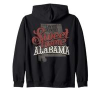 Logotipo de Lynyrd Skynyrd Sweet Home Alabama Classic Rock Vintage Sudadera con Capucha