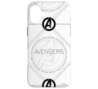 Logotipo de Marvel Avengers: los héroes más poderosos de la Tierra Carcasa para iPhone 16 Plus