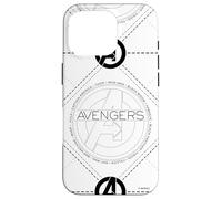Logotipo de Marvel Avengers: los héroes más poderosos de la Tierra Carcasa para iPhone 16 Pro