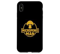 Logotipo de Micropenis Hombre, Divertido Pene Pequeño y Vergonzoso Carcasa para iPhone XS MAX