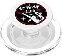 Logotipo de New York Pin UP Club PopSockets PopGrip para MagSafe