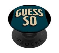 Logotipo de Nice Guess So PopSockets PopGrip Adhesivo