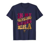 Logotipo de Onda Retro de la NBA In My Cleveland Cavaliers Era Camiseta