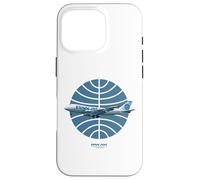 Logotipo de Pan Am Plane Over 1950s Carcasa para iPhone 16 Pro