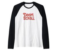 Logotipo de Pergamino de Perdición Cool Camiseta Manga Raglan
