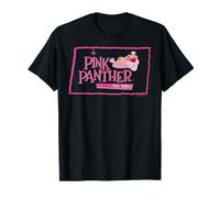 Logotipo de Pink Panther Boxed Retrait Camiseta