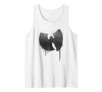 Logotipo de Pintura en Aerosol Wu-Tang Clan Camiseta sin Mangas