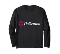Logotipo de Polkadot El Crypto to Ruler es DOT Crypto Logo Manga Larga