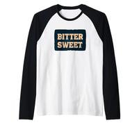 Logotipo de Pretty Bitter Sweet Camiseta Manga Raglan