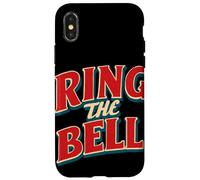 Logotipo de Ring The Bell en Negrita Carcasa para iPhone X/XS