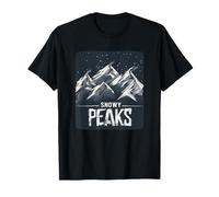 Logotipo de Snowy Peaks Adventure para una escapada de Frozen Camiseta